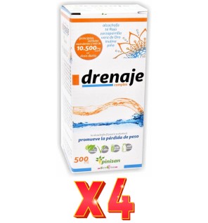 Pack de 4 unidades Drenaje-Complex 500 Ml Pinisan