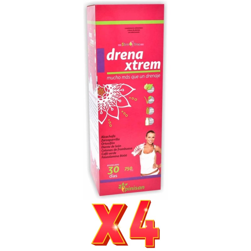 Pack de 4 unidades Drenaxtrem 750 Ml Pinisan
