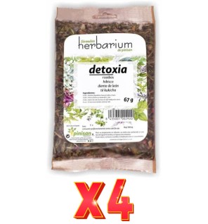 Pack de 4 unidades Herbarium Detoxia 67 G. Pinisan