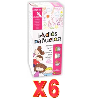 Pack de 6 unidades Adios Pañuelos 250 Ml Pinisan