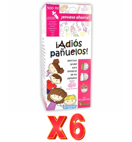 Pack de 6 unidades Adios Pañuelos 500 Ml Pinisan