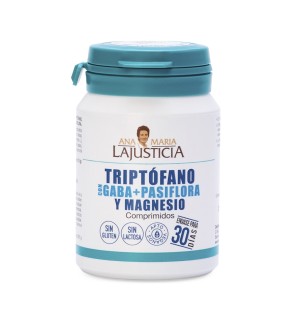 Triptofano Con Gaba  +  Pasiflora Y Mag 60 Comprimidos Ana Maria Lajusticia