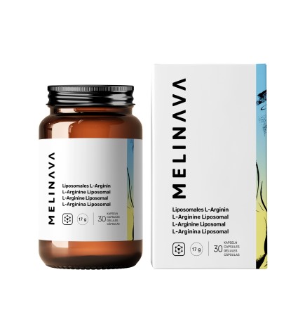 L-Arginina Liposomal Cápsulas Melinava