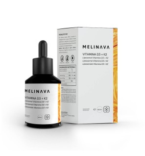 Vitamina D3+K2 Liposomal Líquido Melinava
