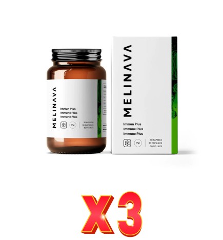 Pack de 3 unidades Inmunidad Plus Liposomal Cápsulas Melinava