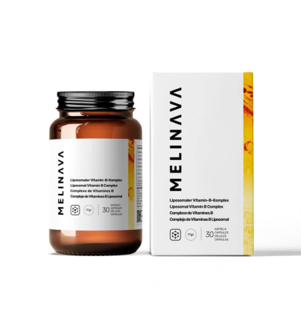 Complejo Vitaminas B Liposomal Cápsulas Melinava
