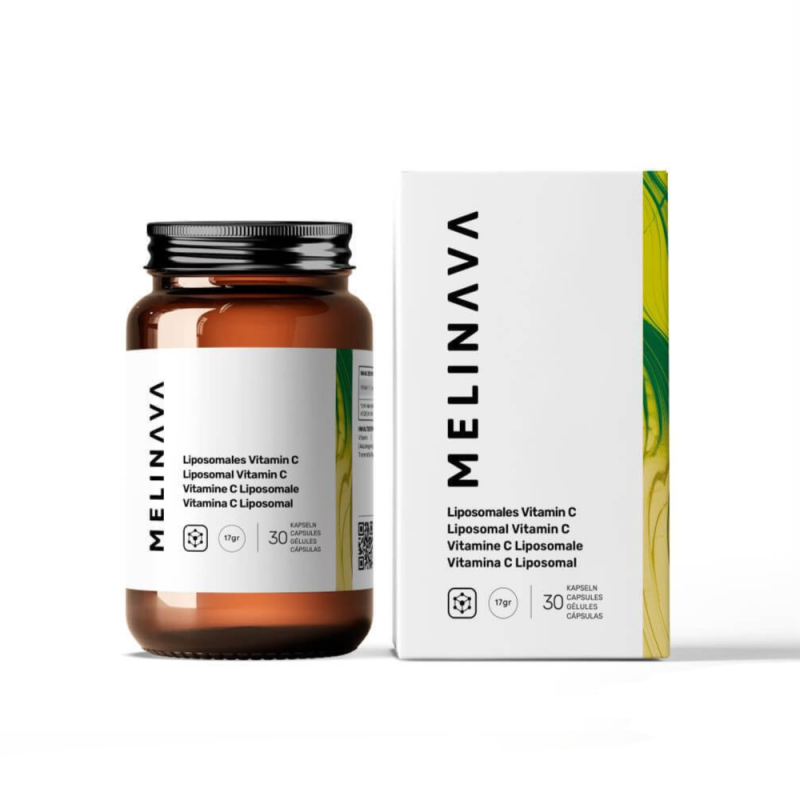 Vitamina C Liposomal Cápsulas Melinava