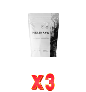 Pack de 3 unidades Creatina Monohidrato Polvos Melinava