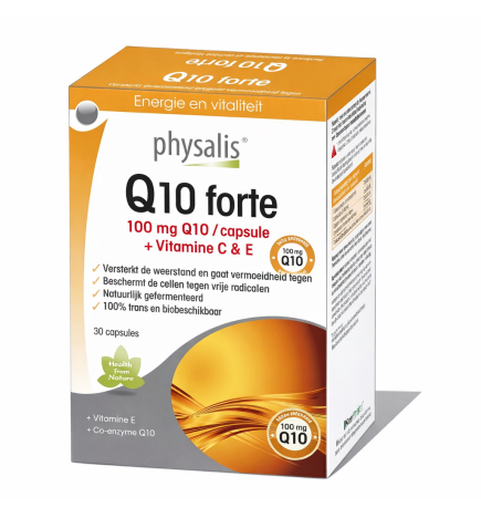 Q10 forte 30 capsulas Physalis
