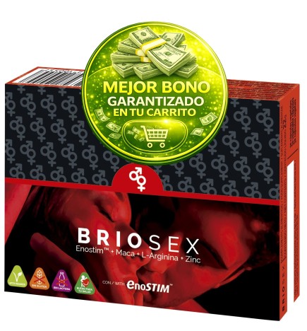 Briosex 30 Cápsulas Vegetales. Novadiet