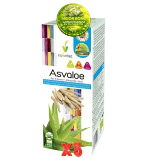 Pack 5 unidades Asvaloe 1000 Ml Novadiet