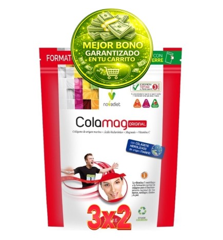 Pack de 3x2 unidades Doypack Colamag 300 G. Novadiet