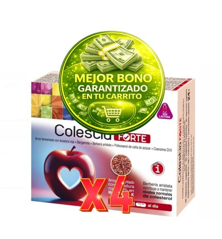 Pack de 4 unidades Colestia Forte 30 Capsulas  Novadiet