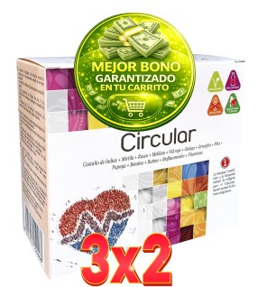 Pack de 3x2 unidades Circular 20 Viales De 10 Ml. Novadiet