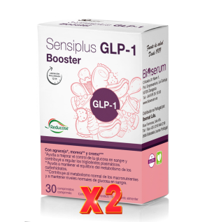 Pack de 2 unidades Sensiplus GLP-1 Booster 30 Comprimidos Bioserum