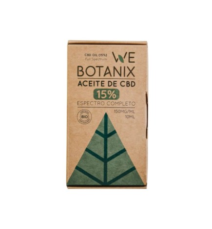Aceite Cbd 15% Bio 10 Ml  Webotanix
