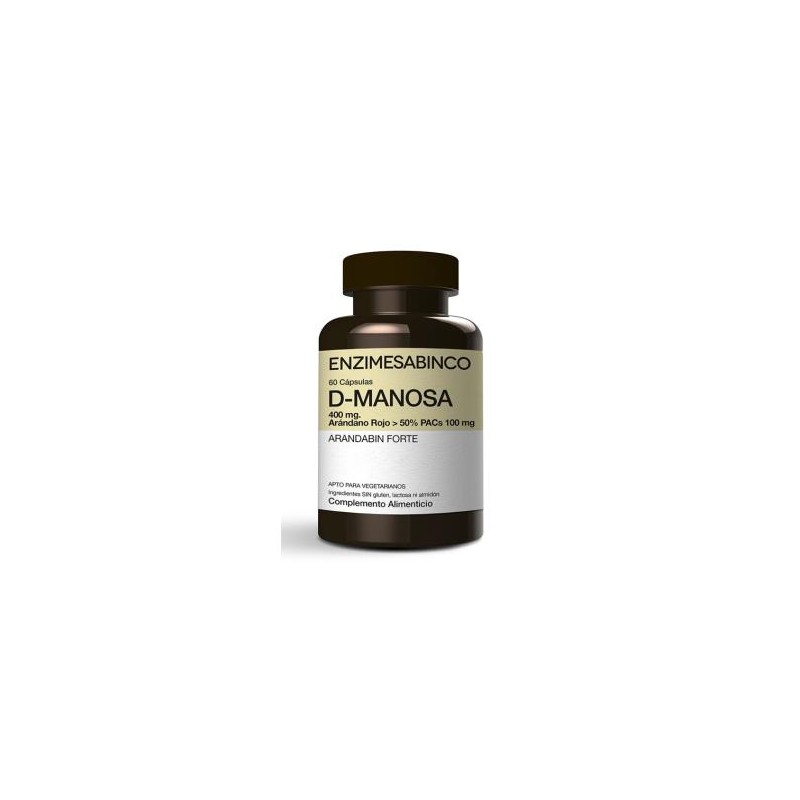 D-Manosa Arandabin Forte 60 Capsulas Enzime - Sabinco D-Manosa Arandabin Forte 60 Capsulas Enzime - Sabinco