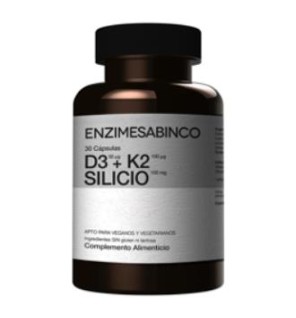 D3 + K2 + Silicio Sistema Articular 30 Capsulas Enzime - Sabinco