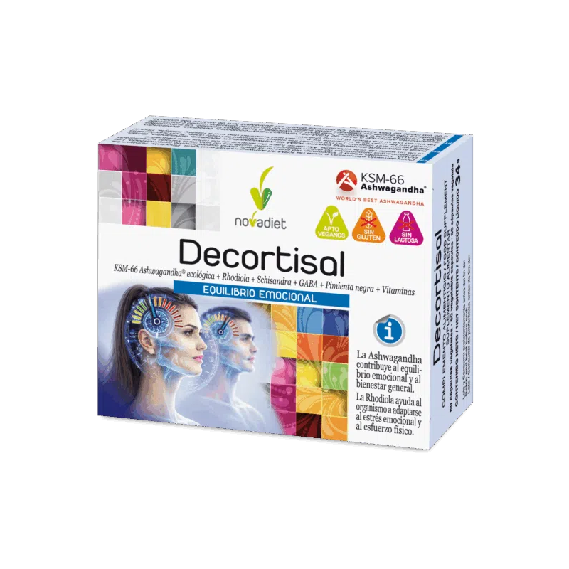 Decortisal 60 Cápsulas Novadiet Decortisal 60 Cápsulas Novadiet