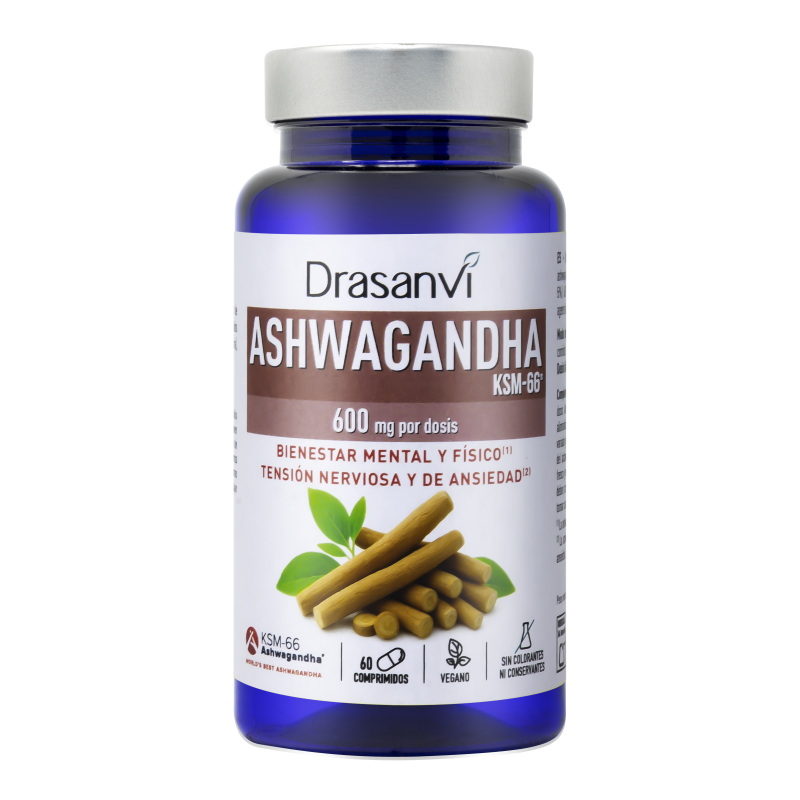 Ashwagandha Ksm 66 60 Comprimidos  Drasanvi