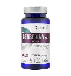 Berberina 60 Capsulas Nutrabasicos  Drasanvi