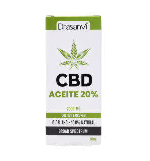 Aceite Cbd Broad Spectrum 20% 10Ml  Drasanvi
