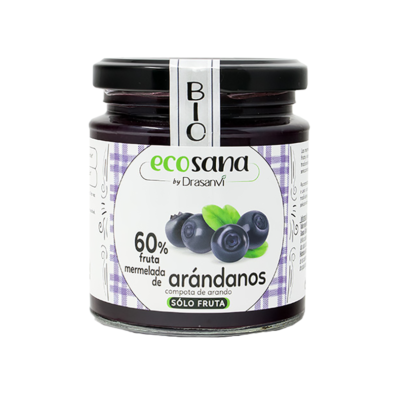 Mermelada Extra Arandano Bio 255G Ecosana Drasanvi Mermelada Extra Arandano Bio 255G Ecosana Drasanvi
