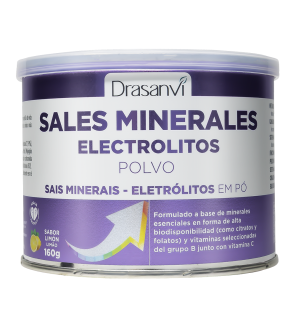 Sales Minerales - Electrolitos Puros Limon 160G  Drasanvi