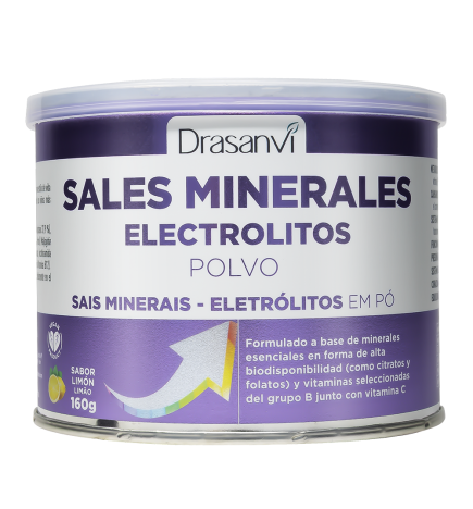 Sales Minerales - Electrolitos Puros Limon 160G  Drasanvi