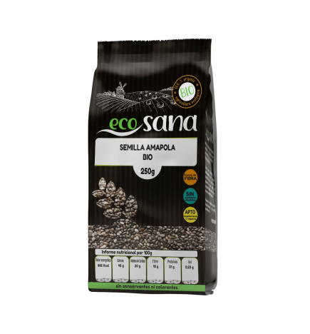 Semilla Amapola Bio 250G Ecosana Drasanvi