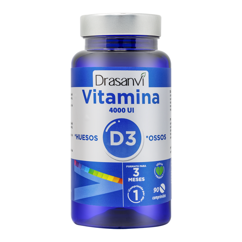 Vitamina D3 4000 Ui 90 Comprimidos Drasanvi Vitamina D3 4000 Ui 90 Comprimidos Drasanvi