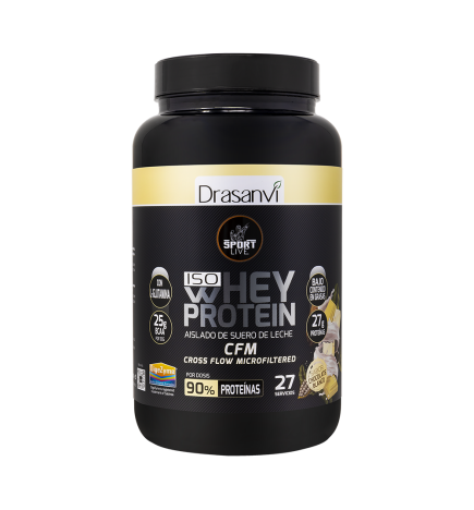Whey Protein Aislado Choco Blanco 800G Sport Live  Drasanvi