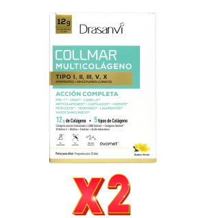 Pack de 2 unidades Collmar Multicolageno Limon 260G  Drasanvi