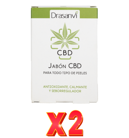 Pack de 2 unidades Jabon Cbd 100G  Drasanvi
