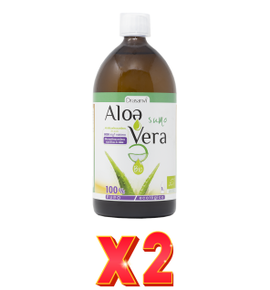 Pack de 2 unidades Jugo Aloe Vera Bio 1L  Drasanvi