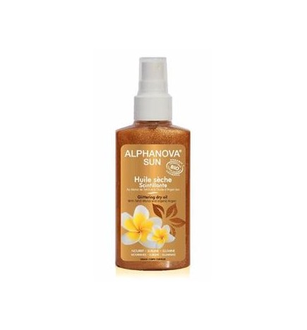 Aceite Seco Radiante Con Purpurina 125 Ml Bio Alphanova