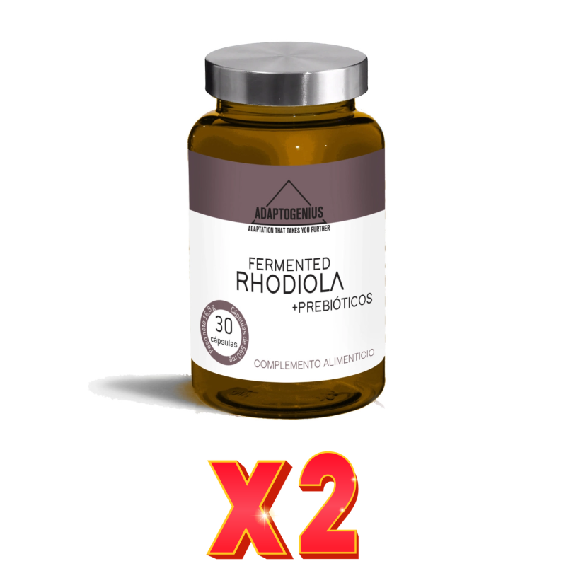 Pack de 2 unidades Fermented Rhodiola 30 Cápsulas Bioserum Adaptogenius Pack de 2 unidades Fermented Rhodiola 30 Cápsulas Bioserum Adaptogenius