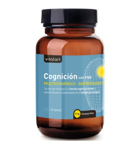 Cognicion Con Pqq 60 Cápsulas Vitalart
