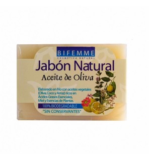 Jabon Aceite Oliva 100 Gr Bifemme Ynsadiet