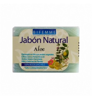 Jabon Aloe Vera 100 Gr Bifemme Ynsadiet