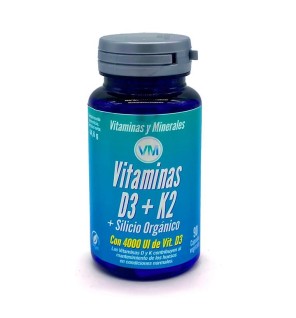 Vitamina D3 + K2 + Silic. Org. 90 Comp Ynsadiet
