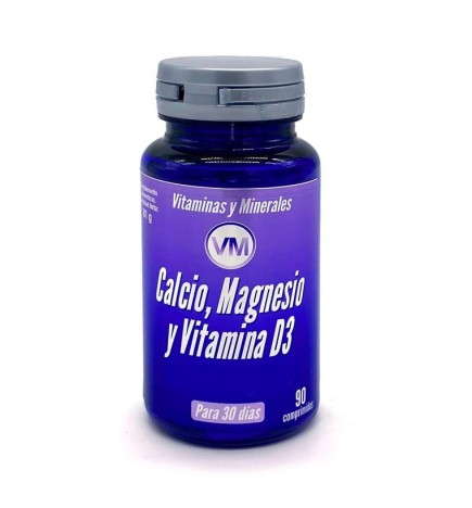 Calcio, Magnesio Y Vitamina D3 90 Comp Ynsadiet