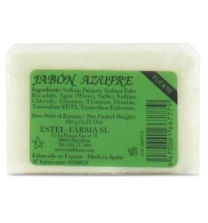 Jabon Azufre Forte 10 100Gr Estel-Farma
