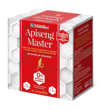 Apiseng Master  0% Azucar 20 Amp Ynsadiet