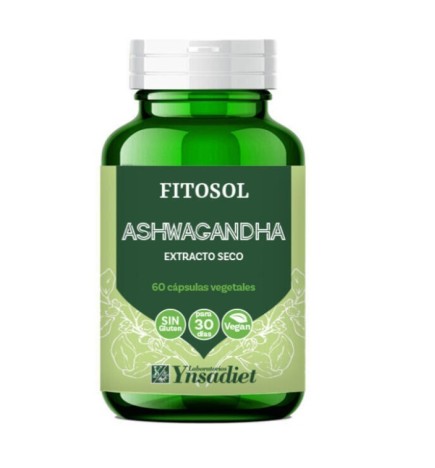 Ashwagandha 60 Cápsulas Fitosol  Ynsadiet