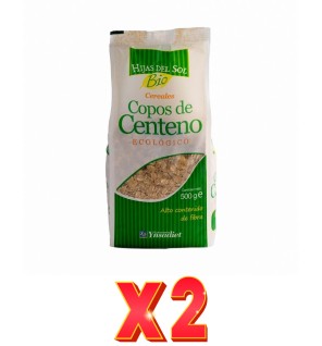 Pack 2 unidades Copos De Centeno Bio 500 Gr Ynsadiet