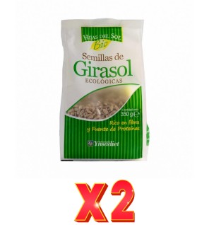 Pack 2 unidades Semilla De Girasol Bio 350 Gr Ynsadiet
