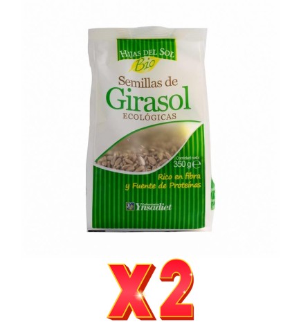Pack 2 unidades Semilla De Girasol Bio 350 Gr Ynsadiet