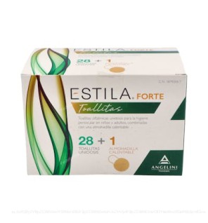 Estila Forte 28 Toallitas + Almohadilla Estila