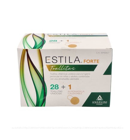 Estila Forte 28 Toallitas + Almohadilla Estila